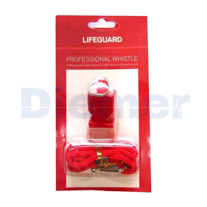 Lifeguard Lifeguard Whistle With Lanyard